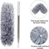 Extendable Microfiber Duster with Telescopic Pole | Bendable Cleaning Duster