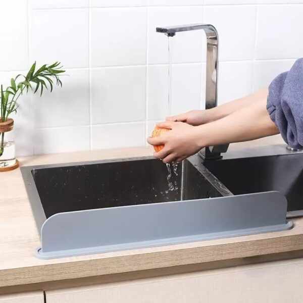 Silicone Sink Splash Guard 14 Inch | Sink Water Splash Protector