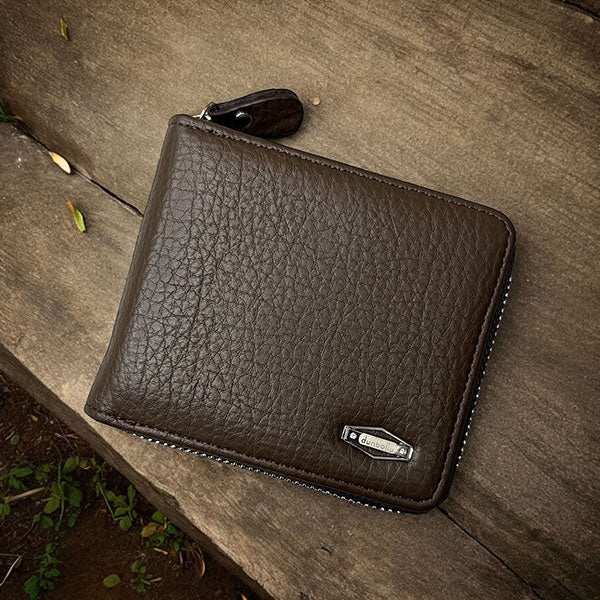 Dunbollu Premium Gold Zip Wallet