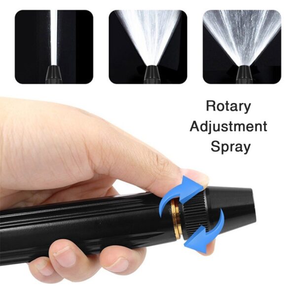 High Pressure Adjustable Hose Nozzle | Water Spray Gun for Car Wash & Garden