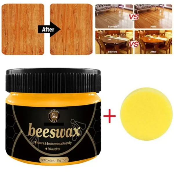Beeswax Wood Polish – Furniture Restorer & Protector | Buy 1 Get 1 FREE