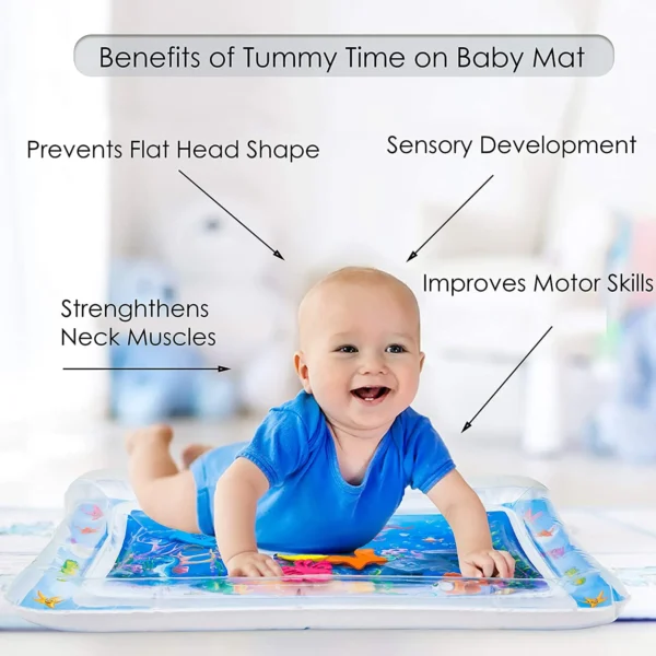 Premium Inflatable Baby Water Play Mat for Tummy Time