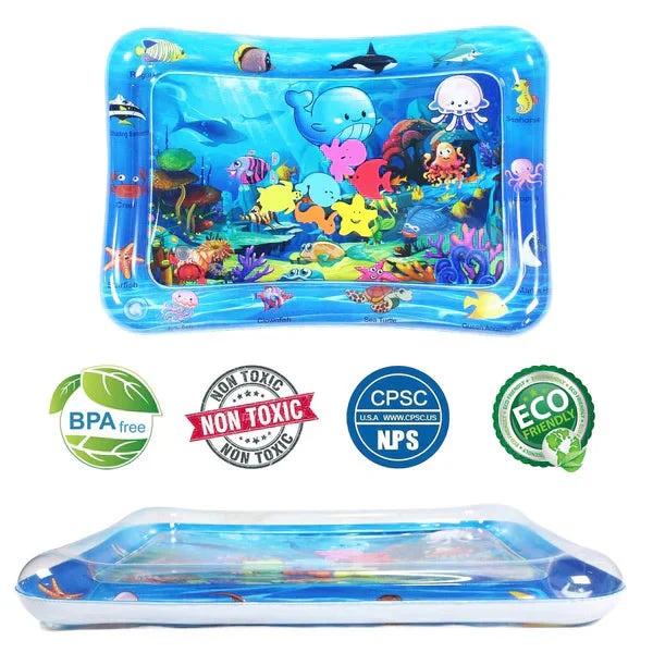 Premium Inflatable Baby Water Play Mat for Tummy Time